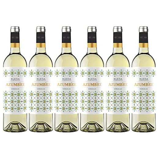 Azumbre Rueda - Vino Blanco, 6 Botellas x 750 ml