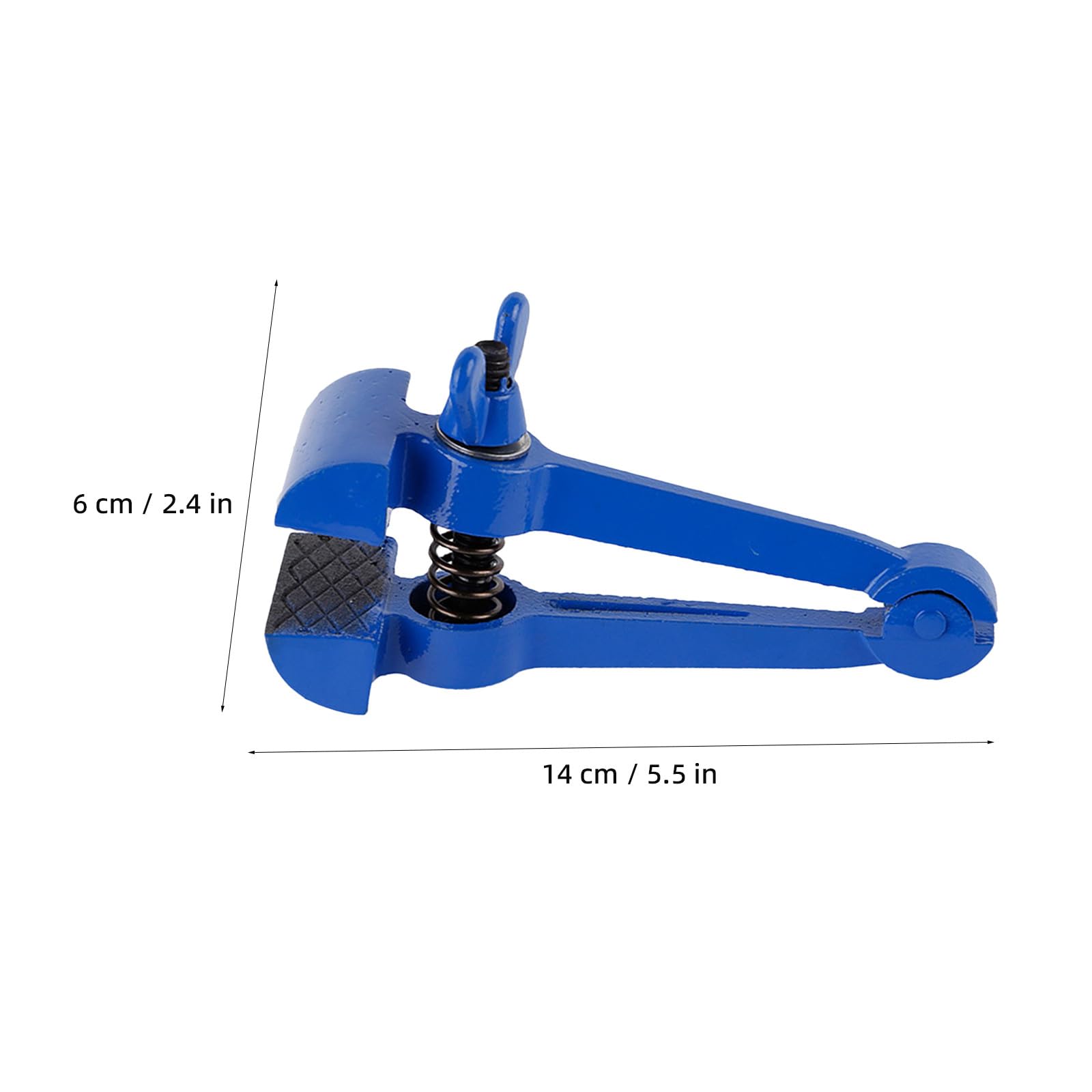 Generic 2 szt. miniaturowe imadła ręczne, precyzyjne i antypoślizgowe, | Kieszonkowe imadło ręczne, ergonomiczny uchwyt i relaksacja zmęczeniowa, wytrzymałe szczypce do wyrobu biżuterii, modelarstwa