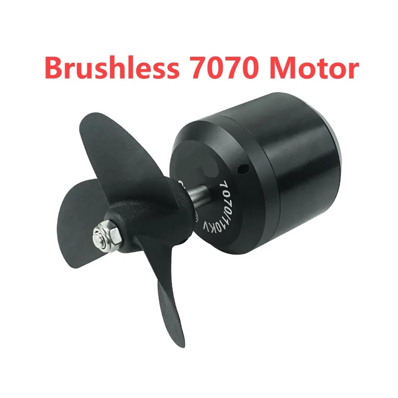 Motor Inrunner 7070 sin escobillas, Impermeable, 110 kV, 4300 W, for Barco de Surf, propulsor Submarino Hydro Efoil