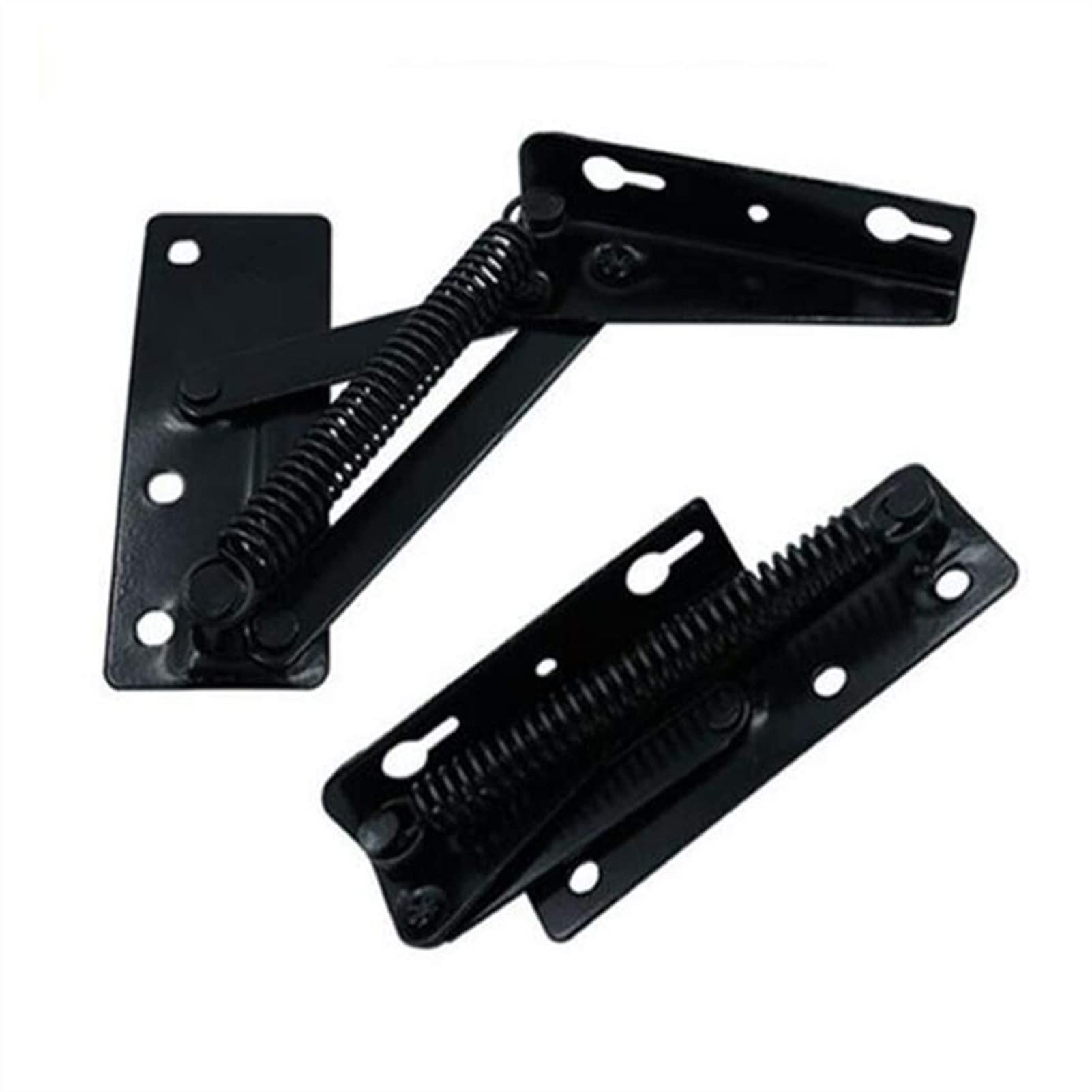 Charnières 2 pièces mécanisme d'angle réglable charnière métal acier noir canapé-lit literie matériel petite charnière à double usage