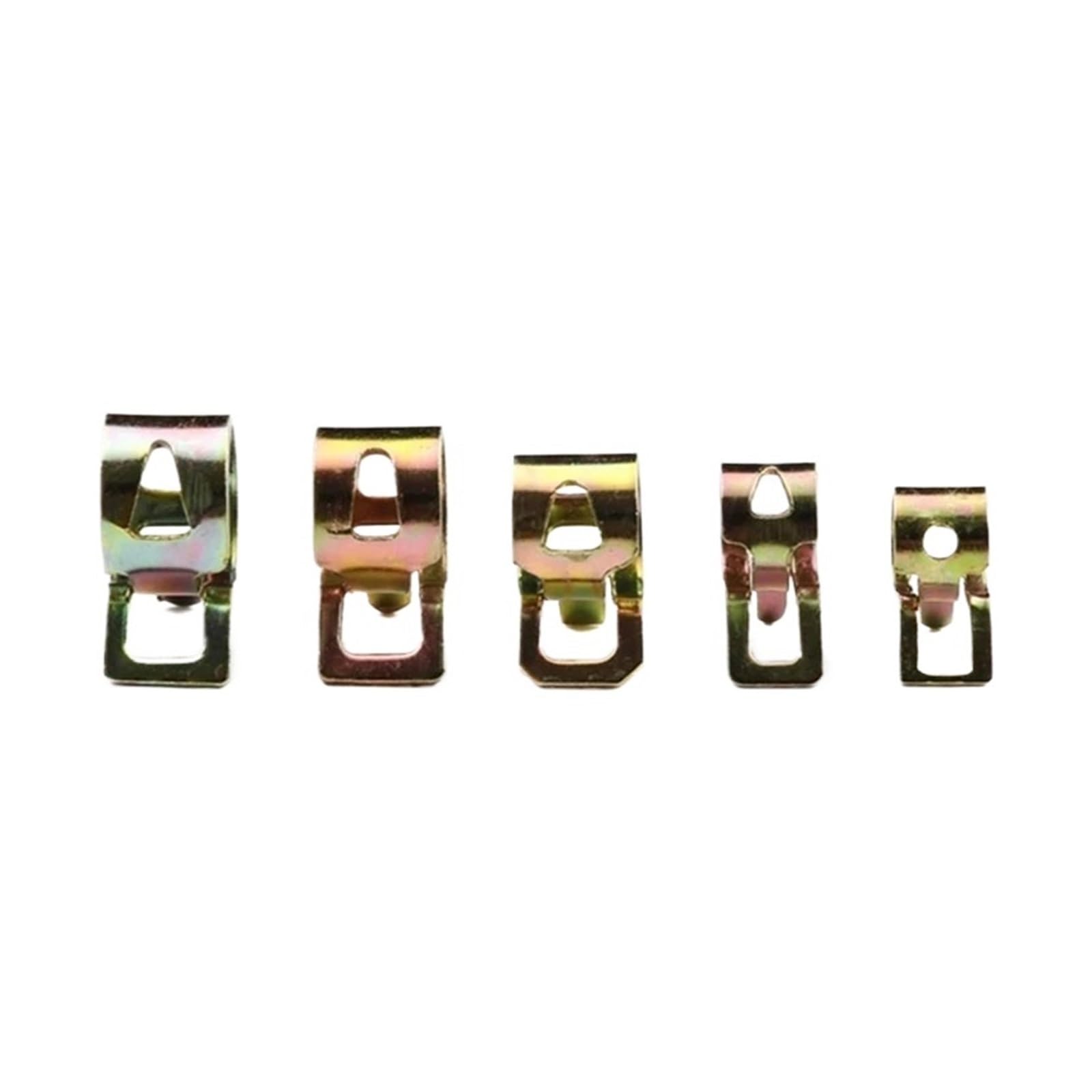 Nodrest 75Pcs Clamp 75Pcs 6Mm/7Mm/8Mm/9Mm/10Mm For Fuel Spring Clip Silicon Hose Clamp Autos Oil Water Tube