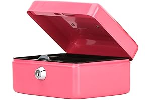 Decaller QH1506XS Small Cash Box with Key Lock