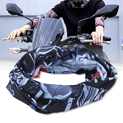 SPYMINNPOO Protetor facial, Ciclismo Externo Protetor facial Multifuncional Cachecol de seda gelo Pr