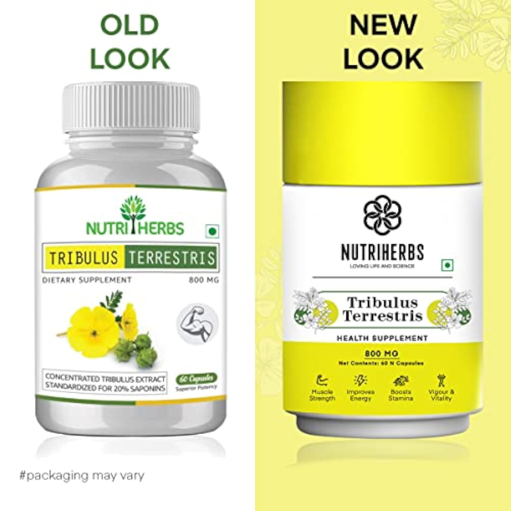 Tribulus Terrestris Capsules, 800mg