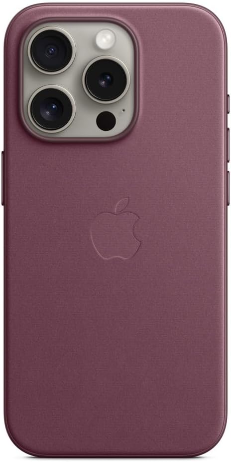 Apple iPhone 15 Pro FineWoven Case with MagSafe - Mulberry