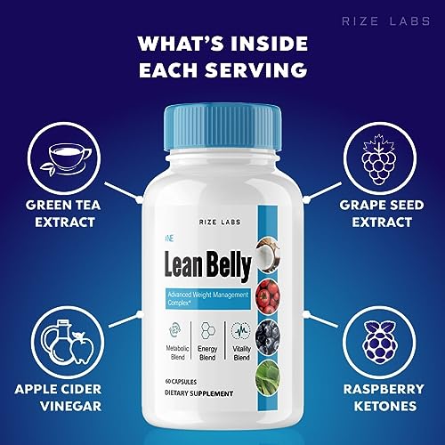 (Official) Ikaria Lean Belly Juice Powder for Weight Loss- IkariaLeanBelly Fat Burner Advanced Lean Juice Complex Reviews Max Strength Lean Belly Juice Superfood (60 Capsules) - Image 4
