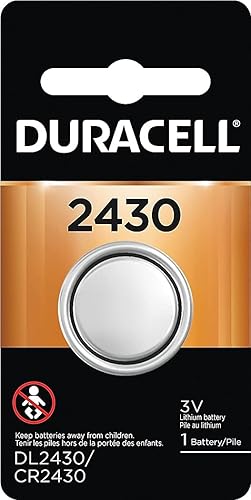 Duracell 448696 2430 3V batería de litio moneda 1/paquete (Dl2430bpk)