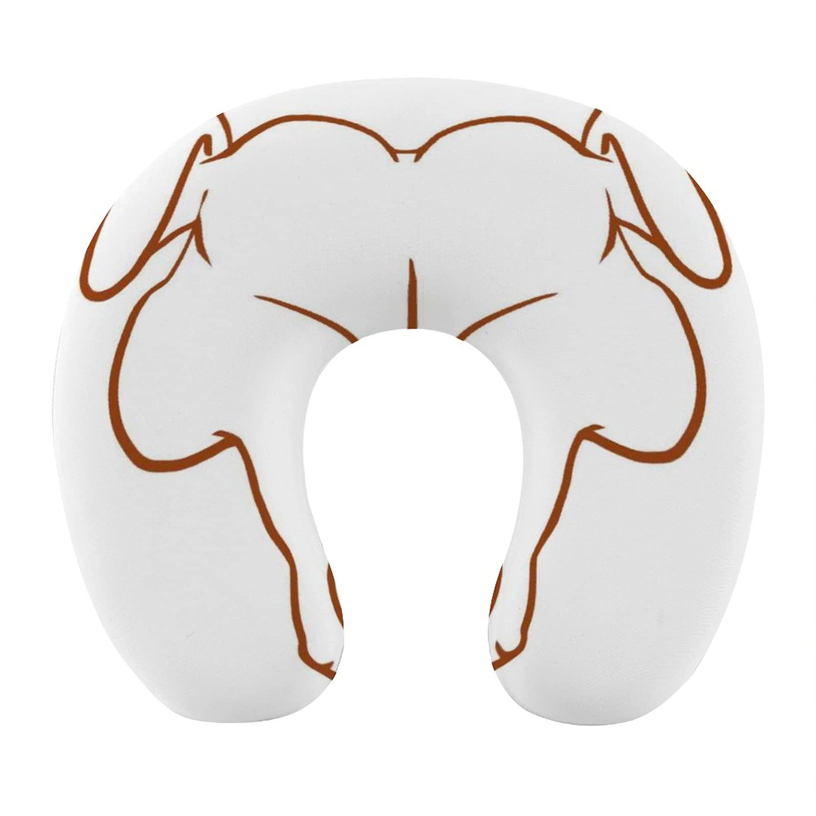 Amazon｜かわいいチンポのお尻通気性と快適性のあるネックピロー