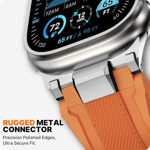 Image of Fullmosa Soft TPU Strap for Apple Watch 49 (Ultra 3 /2 /1) 46 45 44mm