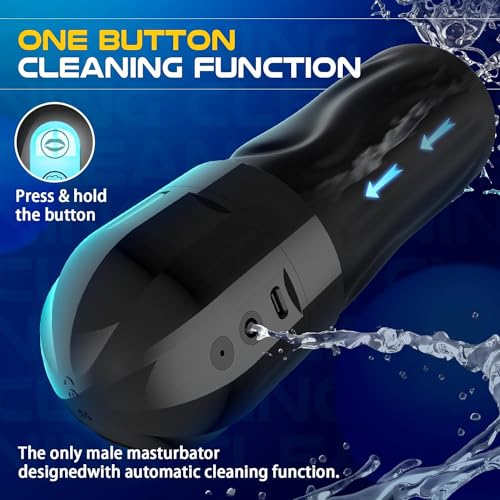Masturbador masculino para noches de relax con modos de succión y texturas suaves 7