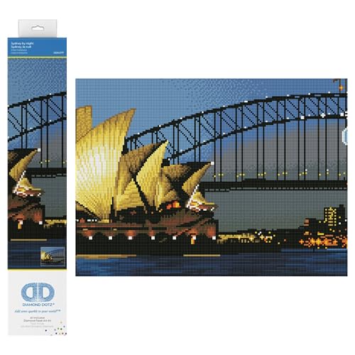 Kit peinture diamant 5D DIAMOND DOTZ Sydney cadeau idéal anniversaire ado 12 ans et adultes
