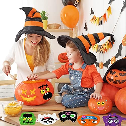 Halloween Crafts for Kids DIY Pumpkin Craft Kits Foam Pumpkin Craft Kit Halloween Foam Pumpkin DIY Craft Kit Halloween Pumpkin Craft Kit Halloween Foam Pumpkin Stickers