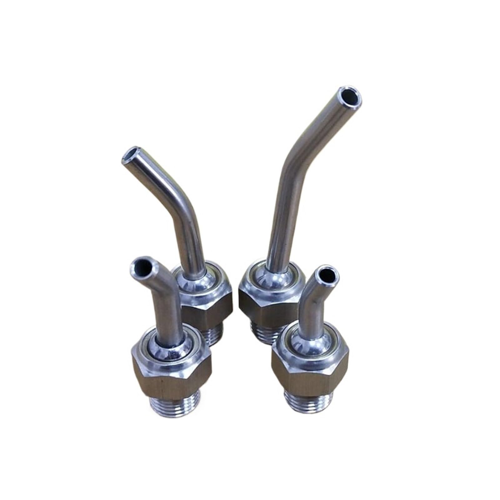 1 pz. Ugello di raffreddamento a gomito regolabile universale for torretta di tornio CNC in acciaio inossidabile SS304(L40mm,OD 5MM ID 3MM_1/8")