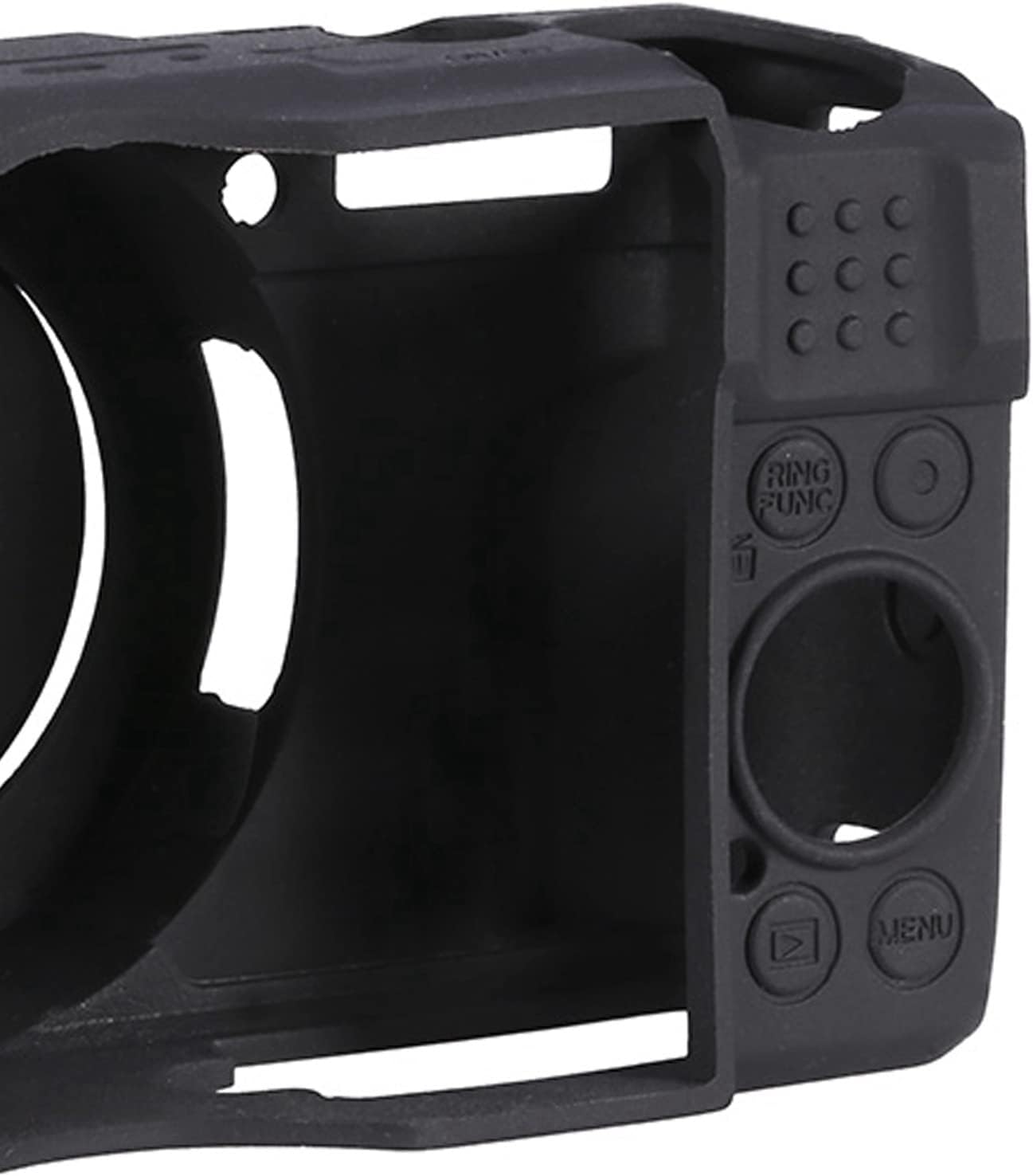 Silicone Camera Case, Anti - Scratch Soft Silicone, Lightweight Soft Cage, Protector with Removable Lens Cover for G7XII / G7X Mark II, Denashkzge9p5y3v