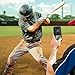 Portable Baseball Radar - Accurate Speed Gun with Lager LCD Display,Coaching Radar Gun for Swing&Pitching Training, Handheld Speed Sensors Baseball Speed Training Equipment for All Baseball Player