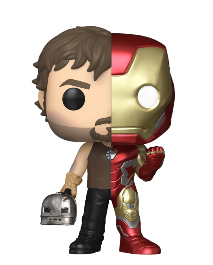 La mejor comparación de Mano de iron man disponible en línea para comprar. 45 Funko Marvel: Split Tony Stark/Iron Man Pop Figuras de vinilo