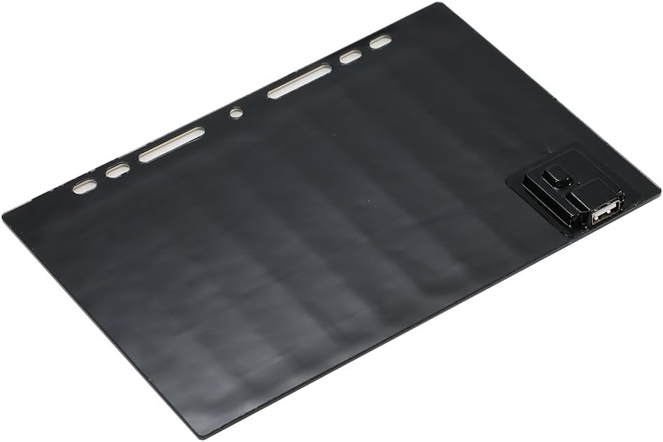 Lixada 10W High Power Paper Shaped Mini Portable Monocrystalline Silicon Solar Panel Charger USB Port for Cell Phone Camping Riding Climbing Travel Outdoor Activity
