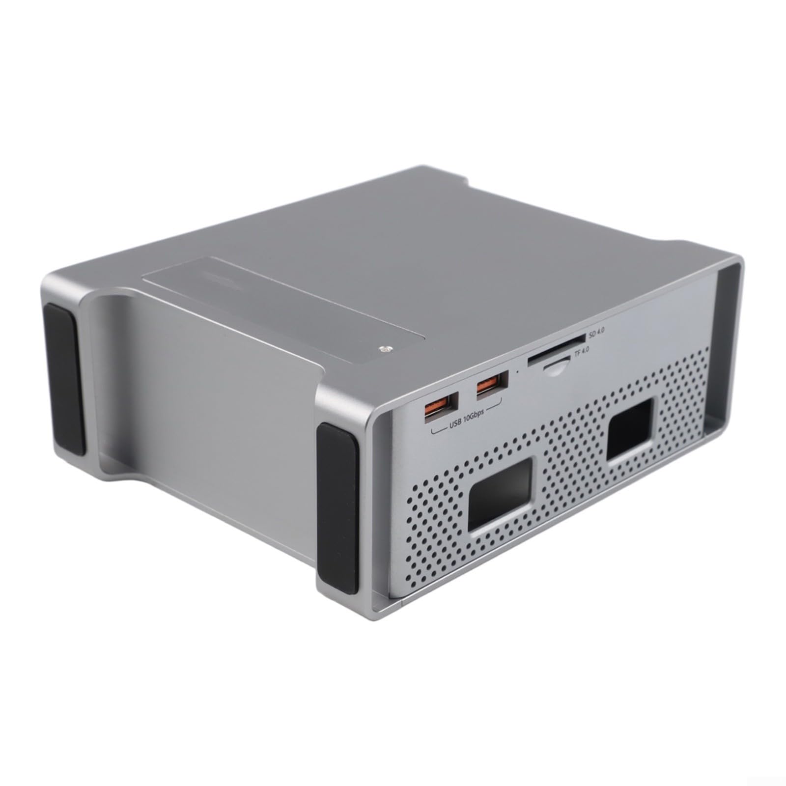 dla Mac dla mini koncentratora i stojaka do M2 M1 z dla M.2 dla nvme dla SATA SSD obsługa 10 Gb/s dla USB-c do czytnika kart SD TF stop podstawa srebrna