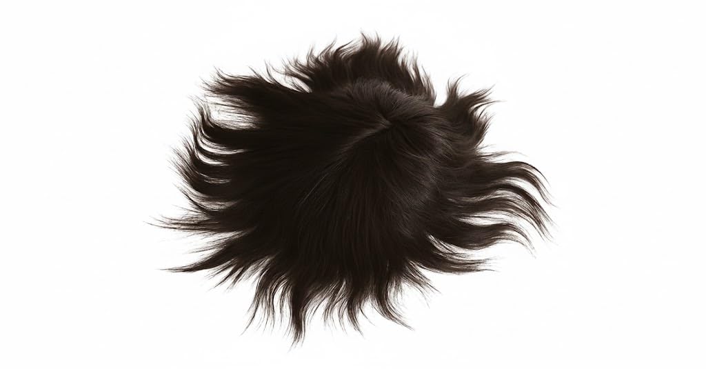 Q6 Hair Patch for Men | 100% Human Hair French Lace Wig with Ultra Thin PU Base | 0.03mm Invisible Front Hairline, Natural Look, Breathable & Reusable Hair System for Men-image-25