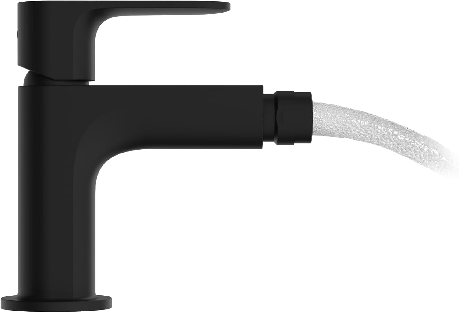 hansgrohe Rebris S Collection Contemporary Bidet Faucet, 1.5 GPM in Matte Black, 72210671