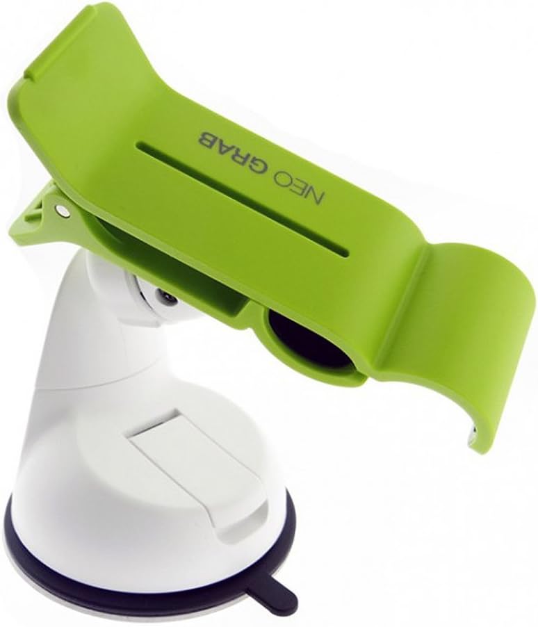 Neo Grab NEO GRAB_GR Smartphone Car Mount Holder Cradle for Samsung Galaxy S4, Note 2 and iPhone 4S/5 - Retail Packaging - Green