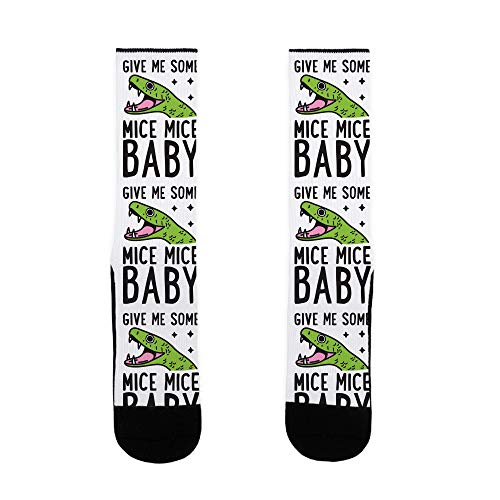LookHUMAN Give Me Some Mice Mice Baby Snake US Size 7-13 Socks