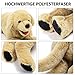 LotFancy Kuscheltier Hund Plüschtier 53cm, Stofftier Hund Golden Retriever, weich kuschelig Geschenk für Kinder Mädchen Freundin, Spielzeug für Hund Haustier