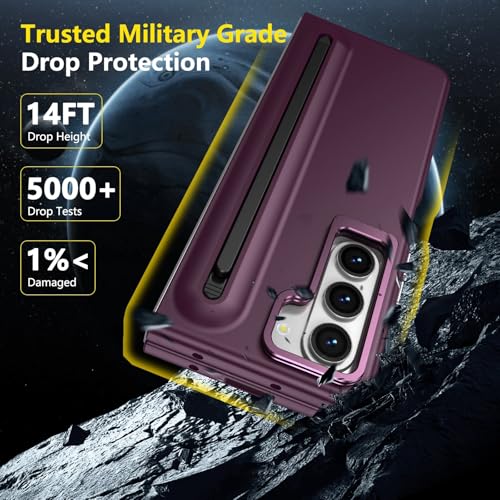 Housse de protection Samsung Z Fold 5 boîtier premium avec protège-écran - 2