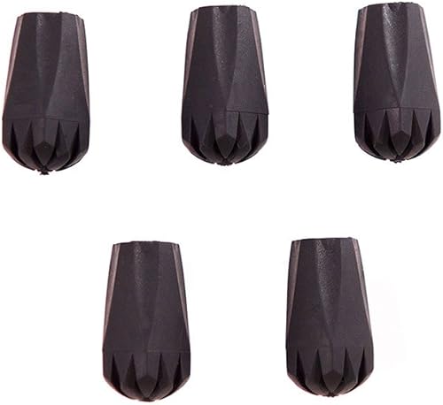 Montem Protectores de punta de bastón de senderismopuntas de repuesto para bastones de senderismo, se adapta a todos los bastones estándar de