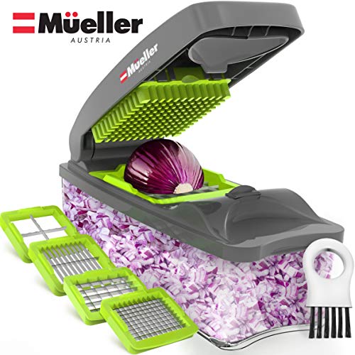 Mueller Chopper Multi-Blade Pro Series - Strongest - NO MORE TEARS 40% Heavier