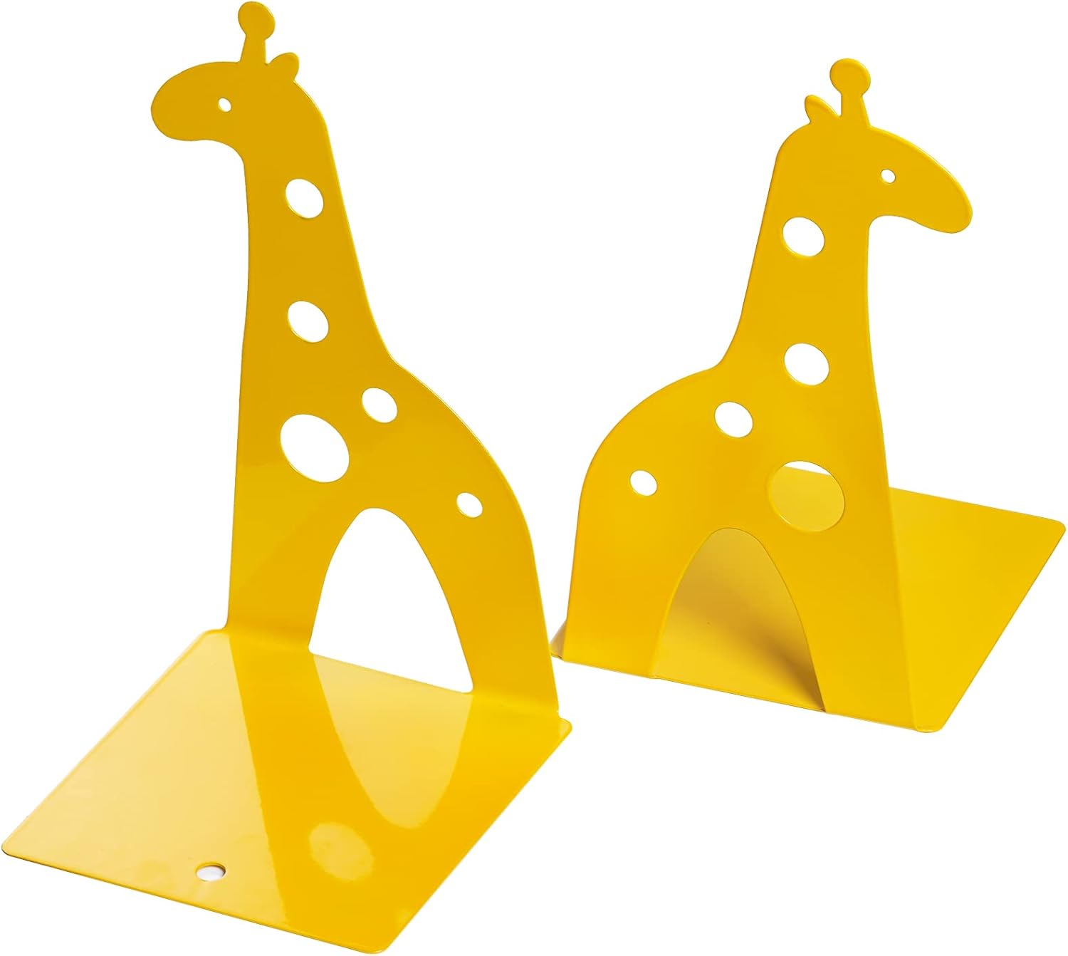 Marrywindix Yellow Cute Giraff Nonskid Bookends Bookend Art Gift