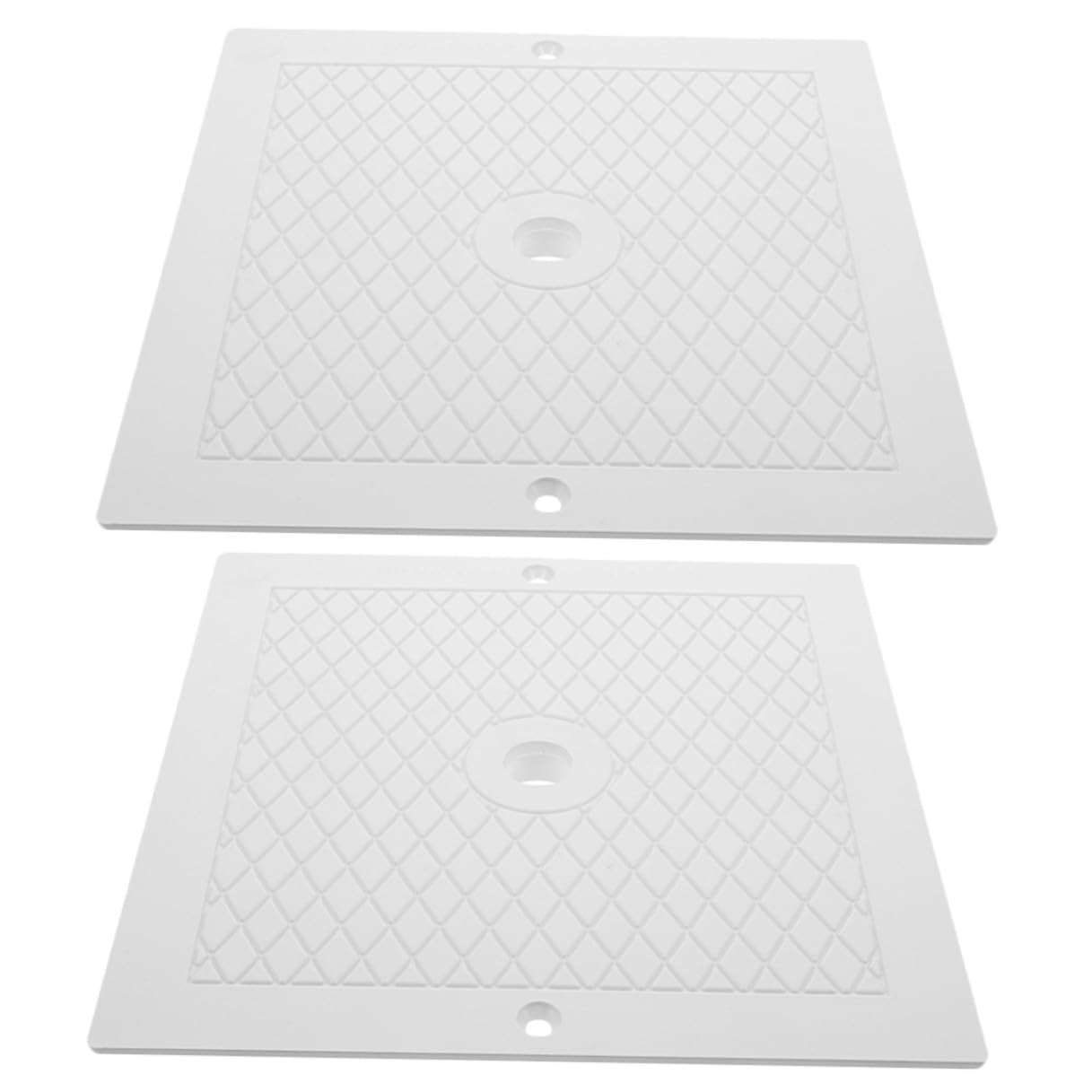 2 Piezas Tapa para Skimmer de Piscina Cuadrada de Repuesto Resistente y Fácil de Instalar para sin Residuos Paquete