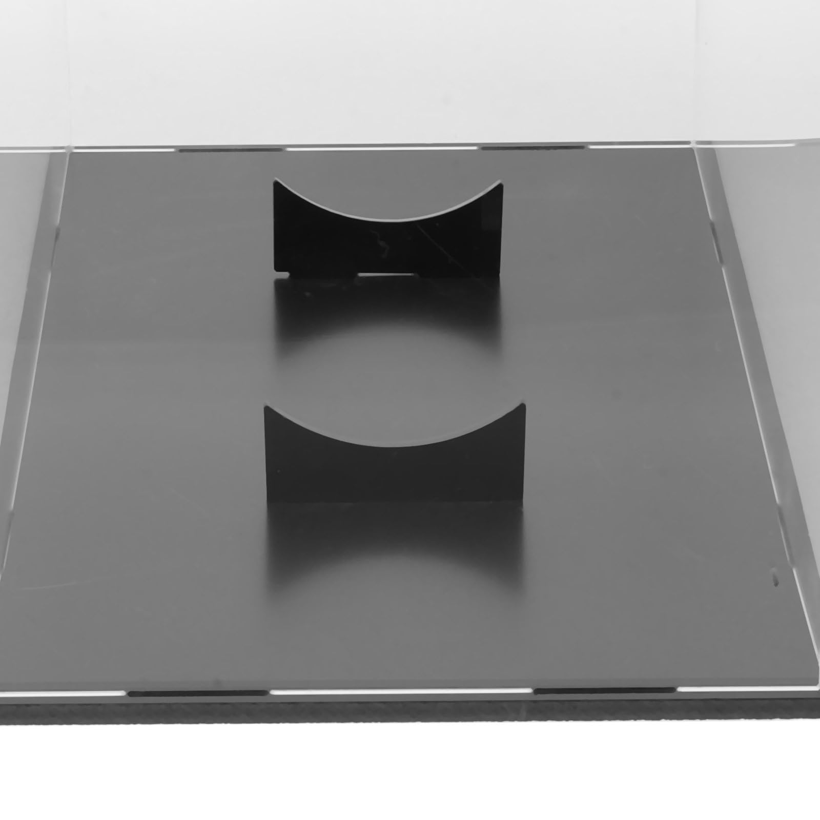 Tofficu Scatola Espositiva in Acrilico per Pallone da Calcio con Base Robusta e Supporto Rimovibile, Protezione Antipolvere e Design Elegante per Casa e Ufficio