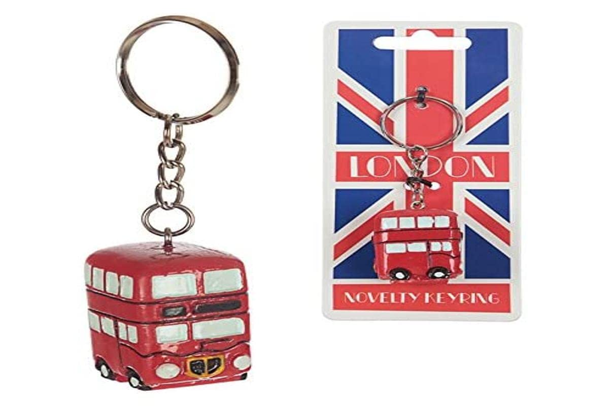 Puckator Mixed Fun Novelty London Routemaster Bus Keyring