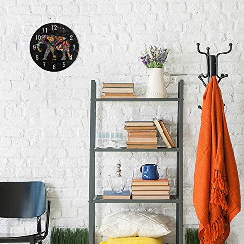 Reloj de pared redondo Acrylic 25 cm silencioso miniatura 4