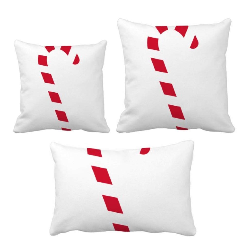Housse de coussin de Noël rouge idée cadeau idéale pour décoration de maison