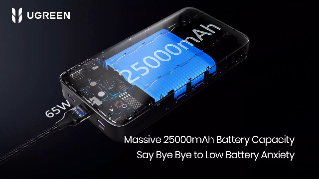バッテリー/充電器 UGREEN - UGREEN 25000mAh Fast Charging Power Bank UGREEN 145W Laptop Power Bank - Powerful, Versatile Charging