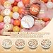 GOGOSO Ball Pit Balls for Toddlers Dogs Baby, 2.2 Inch Pastel Play Ball Toys Kid Ballpit, Bounse House, Birthday, Tent, Party,100 pcs, Cream Orange