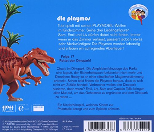 Die Playmos - Folge 17: Rettet Den Dinopark (Das Original Playmobil Hörspiel) – Bild 3