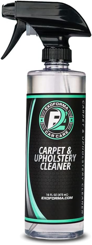 ExoForma Carpet & Upholstery Cleaner - Gallon (128 Fl Oz) - Gentle But Effective Carpet Cleaner for Vehicles, Car Interior Cleaner and Stain Remover for Seats, Carpet, Fabric & More