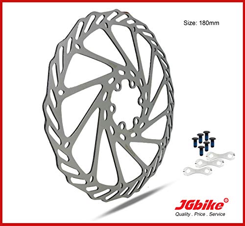 image for JGbike Elite 2pc 160mm 180mm 203mm 6 Bolts Bicycle Disc Brake Rotors f