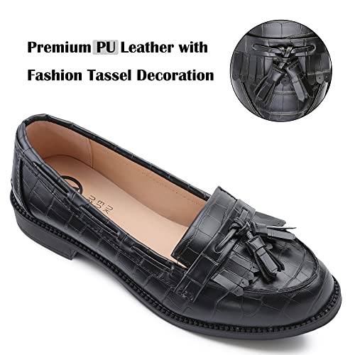 MIXIN Womens Loafers Flats Casual Shoes Slip On Loafers for Womens Comfortable Black Shoes for Ladies - Image 5