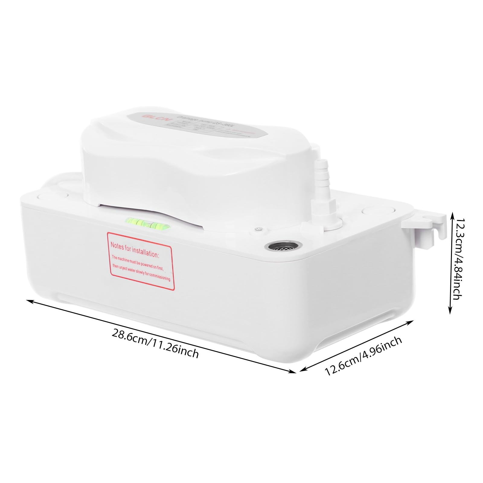 Hochwertige Klimaanlagen Kondensationspumpe, Mit 1800ml Reservoir, 110-240V, 29dB Leise, Kunststoff Weiß, Ideal Für Wohnungen, Büros Und Gewerbliche Nutzung