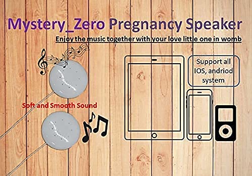 Generic-MysteryZero-Pregnancy-Speaker-Play-Music-Story-Message-Sound-and-Voice-To-Womb-Early-Brain-Development-Gift-For-Baby-Or-New-Mom-or-Pregnant-Women-White