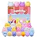 Squishies Mini Squishy Giocattoli Morbidi Misti Cute Squishy Gatto Morbido Spremere, No Tossici e Giocattoli Divertenti di Giocattoli di Sollievo Giocattolo dei Bambini - 20 Pezzi (Colore Casuale)