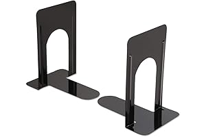 Jumbo Deluxe Metal Bookends (9")