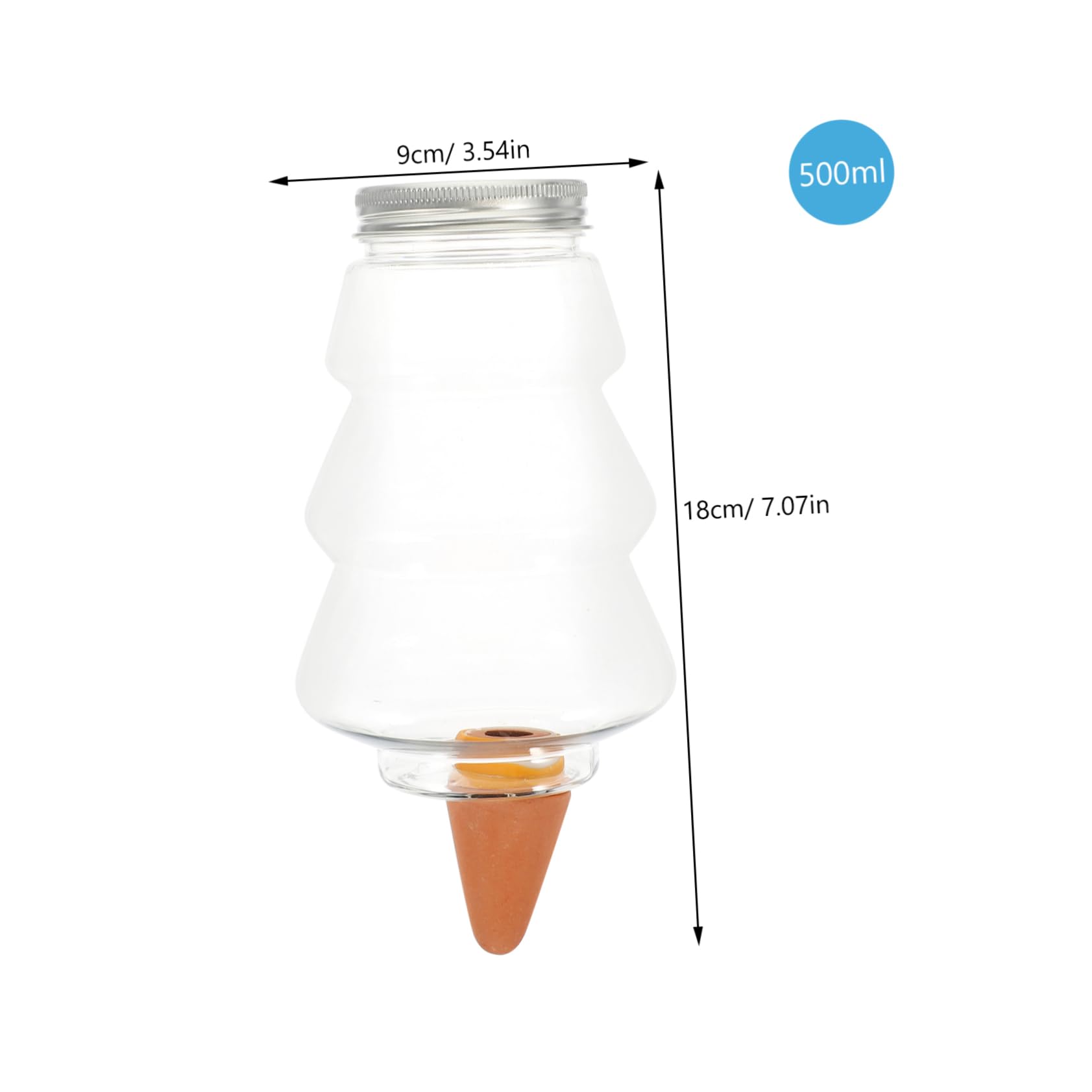 Abaodam 2Pcs Self Watering Devices Automatic Watering System for Indoor and Outdoor Use Creative Drip Irrigation Tool Unique Christmas Tree Design for Home Gardening