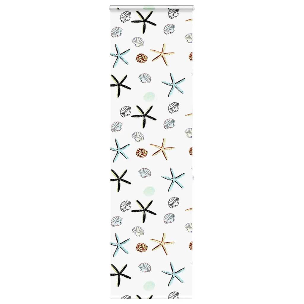Cortina de ducha enrollable con casete de 60 x 240 cm, material PEVA impermeable, ancho de la tela 56 cm, incluye material de fijación, ajustable con conector de cadena, ahorra espacio para