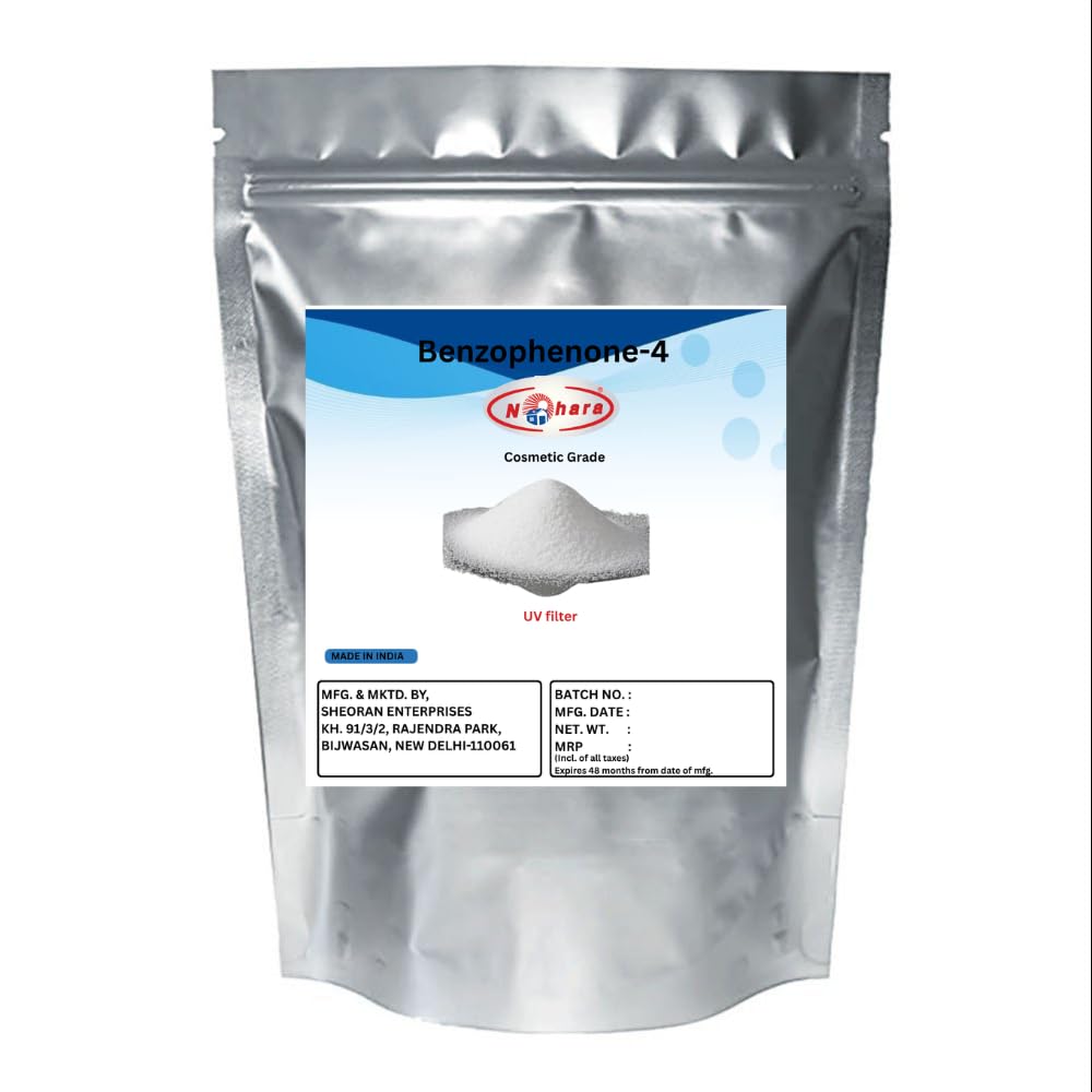 Nohara Benzophenone-4 (Sulisobenzone) Powder 1 kg – Cosmetic Grade UV Filter for Sunscreen, Skin Care & Personal Care – Water Soluble UV Absorber-image-48