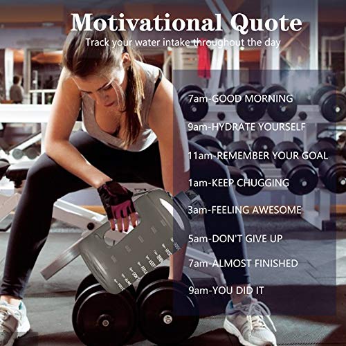 image for Venture Pal Venture Pal Motivational Water Bottle with Time Mar